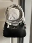 NWT Coach Black/Chalk Teri Checkerboard Shoulder Crossbody Bag - Gorgeous!!