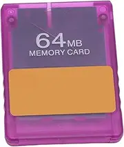 Console Memory Card V1.966, Hard Disk Gaming Memory Card, Plug and Play, Emulators and Tools, Wide Compatibility, Compact and Portable with Transparent Case, for PS1 Emulator