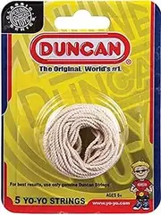 Duncan 3276NP Yo Yo Strings 100% Cotton, 5 Pack, White