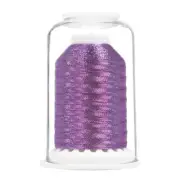 Hemingworth Machine Embroidery Polyester Thread Amethyst Metallic 700m