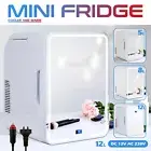 5/8/12L Mini Fridge Portable Cosmetics Refrigerator LED Makeup Mirror Cooler