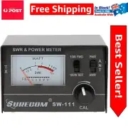 Accurate SWR/Power Meter (10W & 100W) for CB Antenna Testing - 27-30Mhz