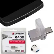 OTG Type C for Samsung Galaxy S22 USB Connector 64GB Storage Expansion External
