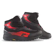 Xenon Gore-Tex® Black Red Motorcycle Shoes