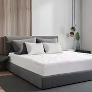 5cm Royal Comfort 1200GSM Deluxe 7-Zone Mattress Topper (Single, Double, Queen, King)