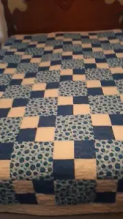Handmade Thomas the Train Twin Quilt