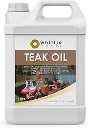 Whittle Waxes Teak Oil - 1.0L Bottle Oils & Waxes