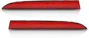 Car Rear Tail Bumper Reflector Lamp Red Light for Cadillac for ATS 2013-2018 for XT5 2017-2018 (Color : 2)