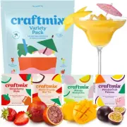 Variety Pack, Makes 12 Drinks, Skinny Cocktail Mixers, Mocktails Non-Alcoholi...