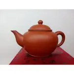 中國宜興一廠朱泥壺 紫砂老件 標準壺 1999陶藝節紀念壺