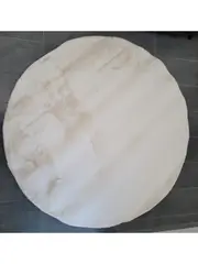 Sophie Light Beige Shag Round Rug
