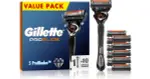 Gillette Proglide Razor + Replacement Blades 10 Pieces