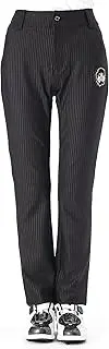 [MU SPORTS エムユー スポーツ] MU Sports 701V6504 Stretch ShuShu Stripe Pants, Black, Size 42, 701V6504, Black