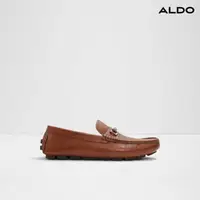 在飛比找momo購物網優惠-【ALDO】CAIRNS-時尚格紋馬銜釦飾樂福鞋-男鞋(☆棕