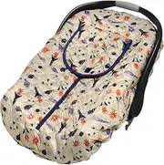 GoldBug Winter Car Seat Cover - Space Explorer