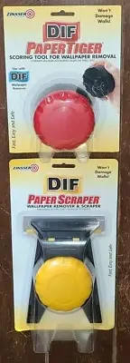 DIF Paper Tiger #02966 & Paper Scraper #2986 by Zinsser for Wallpaper Removal