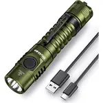 WURKKOS FC11 USB-C 可充電 18650 LED 手電筒 1300LM LH351D 90 CRI 帶磁