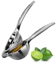 Rekix Lemon Squeezer, Heavy Duty Lemon Juicer, Lime Squeezer, Manual Citrus P...