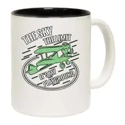 The Sky The Limit It Is My Playground Aviation Pilot Mug Cup