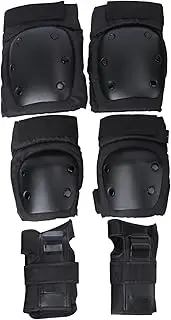 BESPORTBLE 6pcs Skating Kneecap Scooter Helmet Skate Pads Guards Wrist Guard Skateboard Skates Protective Protective Equipment Roller Skate Tool Skating Elbow Guard Black