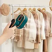 Steamer Iron Travel Mini Garment Steamer 2 in 1 Clothes Steamer LED Display Electric Ironing Machine with Foldable Handle 4 Modes for Clothes Home Travel