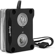Thermal Grizzly Intel Mycro Direct-Die Pro RGB V1 Water Cooler – Nickel-Plated Copper Base, Optimized for Intel LGA1700 Platform, Enhanced Cooling Fins, Low Flow Resistance, RGB Lighting