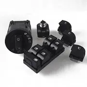 ,for SEAT,for Exeo 2009 2010 2011 2012 2013 2014 Window Panel Switche Master Electric Power Button Headlight Switch Rear View Mirror Switch