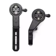 Bicycle Computer Mount with Bike Bell Speedometer GPS Sport Camera Holder Black