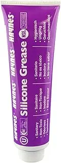 Haynes Silicone Grease, Food Grade Sanitary Lubricant, Machine Lube, Prevent Valves and O-Rings from Sticking, 1-4oz Tube Silicone Grease HAYSG 4OZ Tube Clear, 4-oz