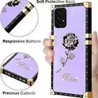 Diamond Rose Flower Luxury Phone Case For Samsung S22 S21 S20 S10 S9 A53 A52 A23