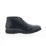 Propet Grady MDX012LBLK Mens Black Extra Wide 3E Leather Lace Up Chukkas Boots 8