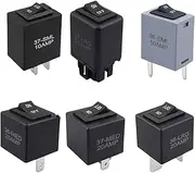 Folpus 6Pcs Relay Bypass Switch Kit scan Tools Portable Replacement Car Easy to Install 5 Pins Plug Automotive Spare Parts Tester