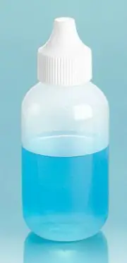 2 oz (60 ml) LDPE Squeezable Plastic Dropper Bottles (6-12-24-48 count)