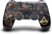Official Assassin's Creed Bayek Crest Origins Character Art Vinyl Sticker Gaming Skin Decal Cover Compatible with Sony PlayStation 4 PS4 DualShock 4 Controller