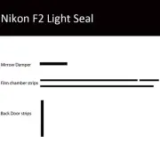 Nikon F2 Film Camera Light Seal *A2