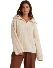 [Billabong] Zippy Sweater in Whitecap