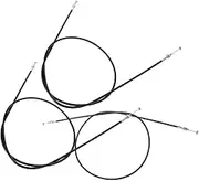 KOCKSHION 3pcs Salon Chair Replacement Wire Recliner Pulling Cable Manual Pulling Cable for Styling Chairs Salon Chairs Pull 114cmcable