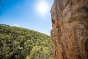 Rock Climb and Abseil at Morialta Child - Adelaide