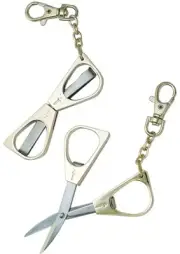 KANETSUNE Glasses-Shape Scissors 95mm With Gold Color Handle KB-651 **NEW**