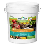Grow 'N' Save - 100% Neem Cake Organic Fertiliser - Garden Fertiliser and Soil Conditioner - Indoor Plant Slow Release Fertiliser