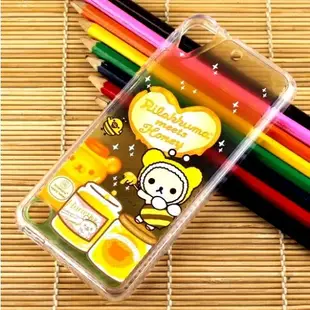 Rilakkuma 拉拉熊 HTC Desire 530 D530u 彩繪漸層保護軟套