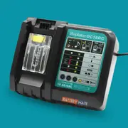 18V Lithium-Ion Battery Charger for Makita BL1830 BL1860B BL1850