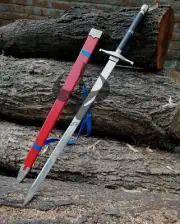 dragon ball z trunks sword Replica hand Made sword with beautiful Scabbard