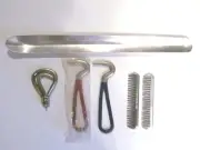 New - Horse Grooming: Folding Hoof Pick, Reg Hoof Picks, Combs, Sweat Scraper