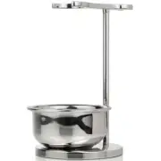 Mondial 1908 Luxury Razor & Brush Shaving Stand With Bowl