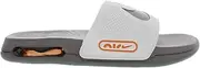 [Nike] Men's Air Max Cirro Just Do It Solarsoft Slide Athletic Sandals, Grey, 13