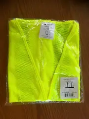 Class 2 Reflective Tape/ High Visibility Safety Vest Sz XXL New in Pkg.