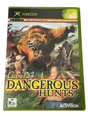 Cabela's Dangerous Hunts Xbox Original PAL *Complete* (Pre-Owned)