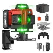 Laser Level 360 Self Leveling 16 Lines 4×360° Green Cross Line Laser f