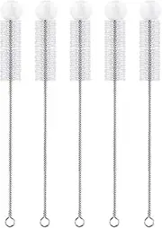 Bottle Cleaner Brush - Bottle Brushes For Cleaning Long Handle | Baby Bottle Scrubber Cleaning Brush | 5X Flexible Bendable Cup Washer, Long Handle Scrubber Kitchen Gadgets For Coffee Mugs, Wine Decan